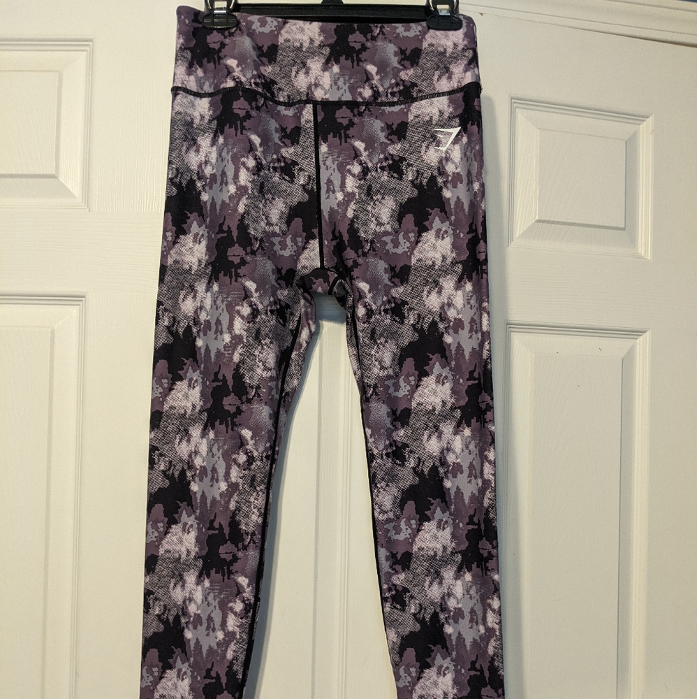 Gymshark pink camo leggings